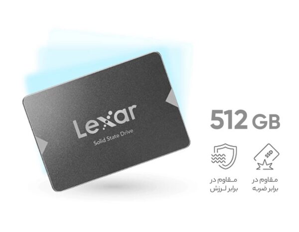 مشخصات هارد ssd lexar 512